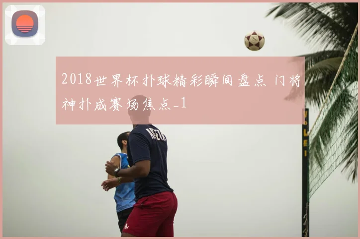 2018世界杯扑球精彩瞬间盘点 门将神扑成赛场焦点_1
